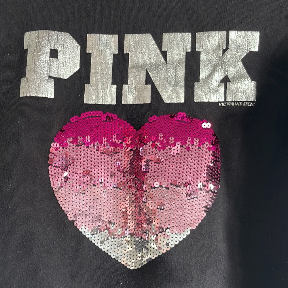 Pink Jacket With Gradient Sequin Heart. - image 6